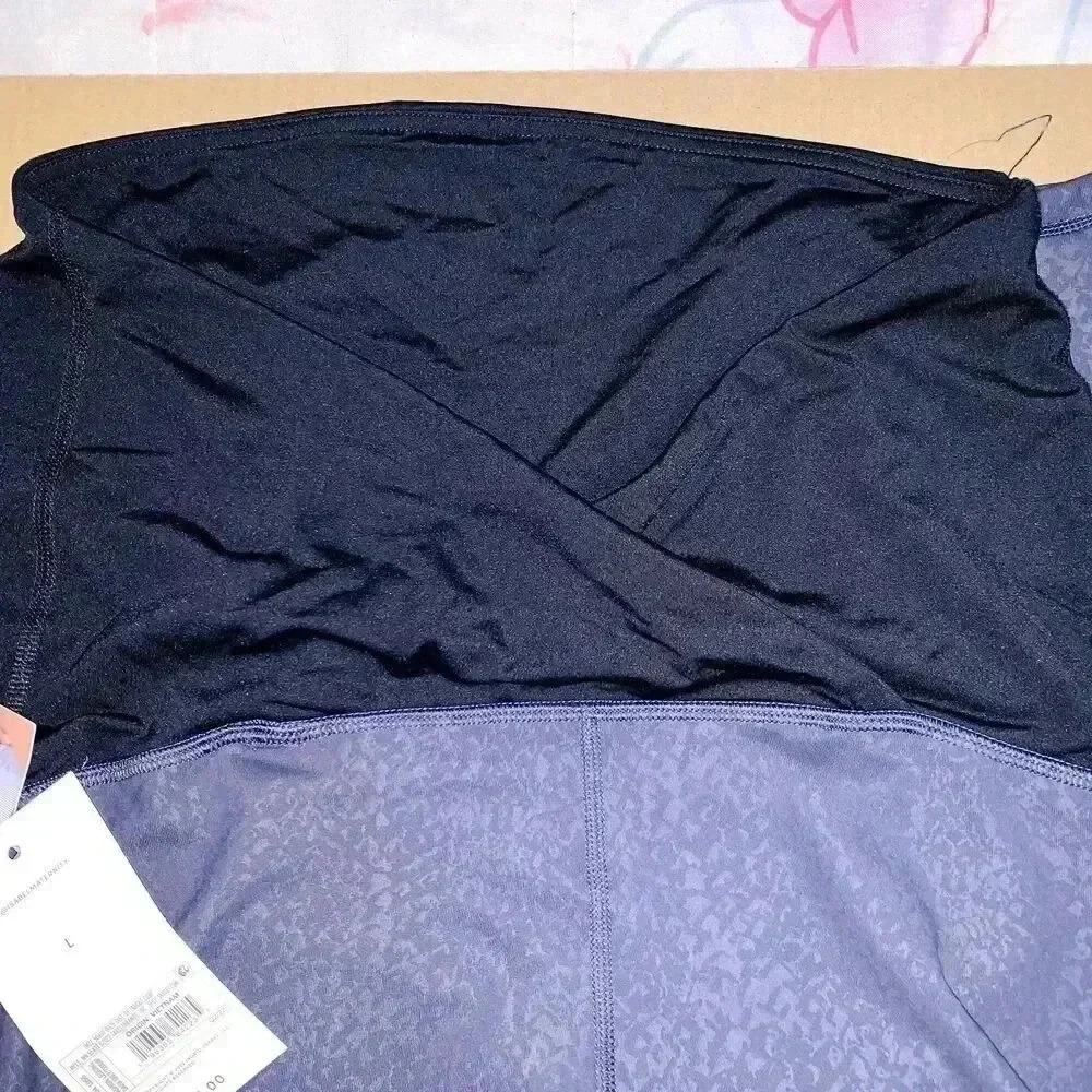 Ingrid & Isabel Women's Leggings maternity Crossover panel Dark Gray size L - Picture 8 of 8